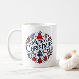 Merry Christmas 3 Kaffemugg