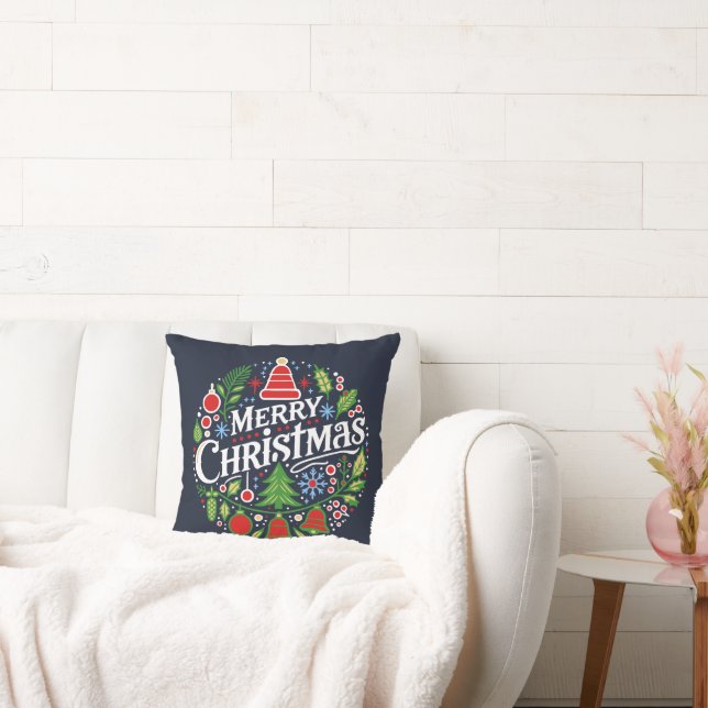 Merry Christmas 3 Kudde (Soffa)