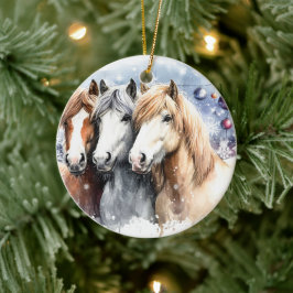 Merry Christmas - 8 Julgransprydnad Keramik