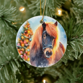 Merry Christmas - 9 Julgransprydnad Keramik