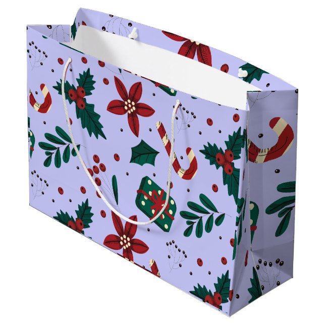 Merry Christmas Abstract Pattern (Baksidan Vinklad)