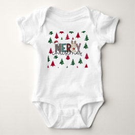 “MERRY Christmas” Baby Bodysuit T Shirt