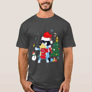 Merry Christmas Bandit Dad gift retro friend T Shirt