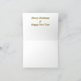 Merry Christmas Boho style Helgkort