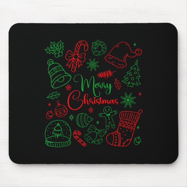 Merry Christmas Bow Santa Xmas Coquette Aesthetic  Musmatta (Framsidan)