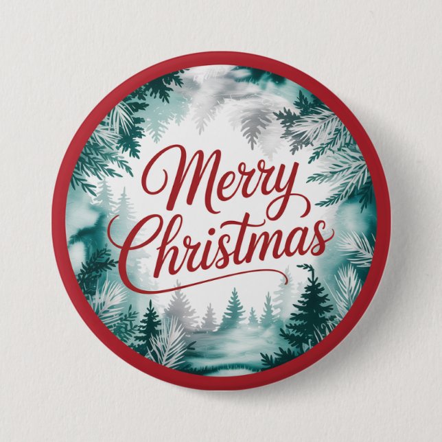 Merry Christmas Button Knapp (Framsida)