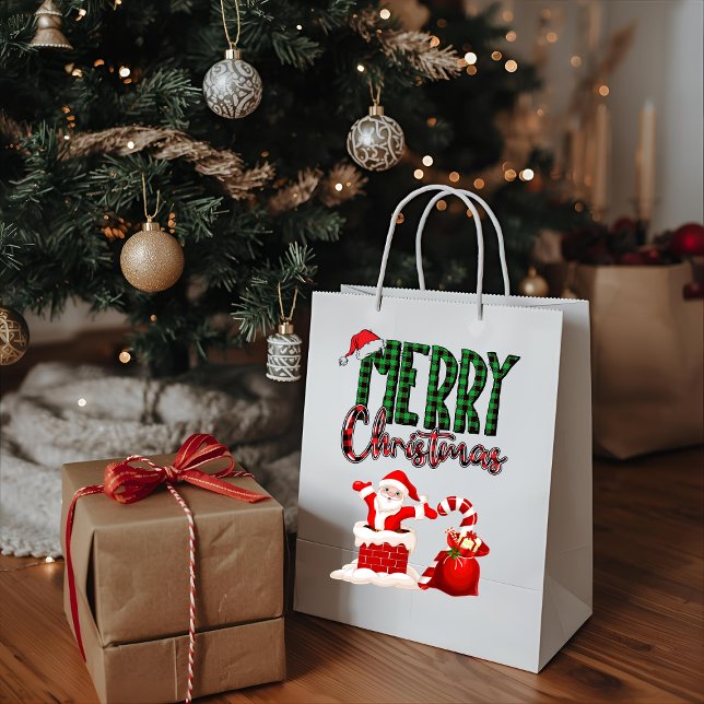 Merry Christmas by Santa - Gift Bag (Skapare uppladdad)