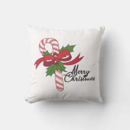 Merry Christmas Candy Cane Kudde
