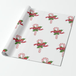 Merry Christmas Candy Cane Presentpapper