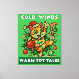 Merry Christmas Canvastryck