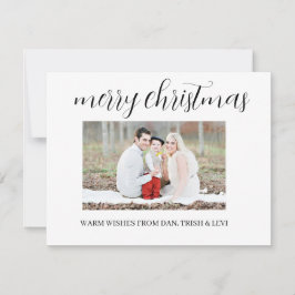 MERRY CHRISTMAS CARDS SIMPLE JULKORT