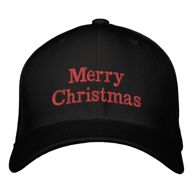 Merry Christmas Casquette brodée Broderad Keps (Framsida)