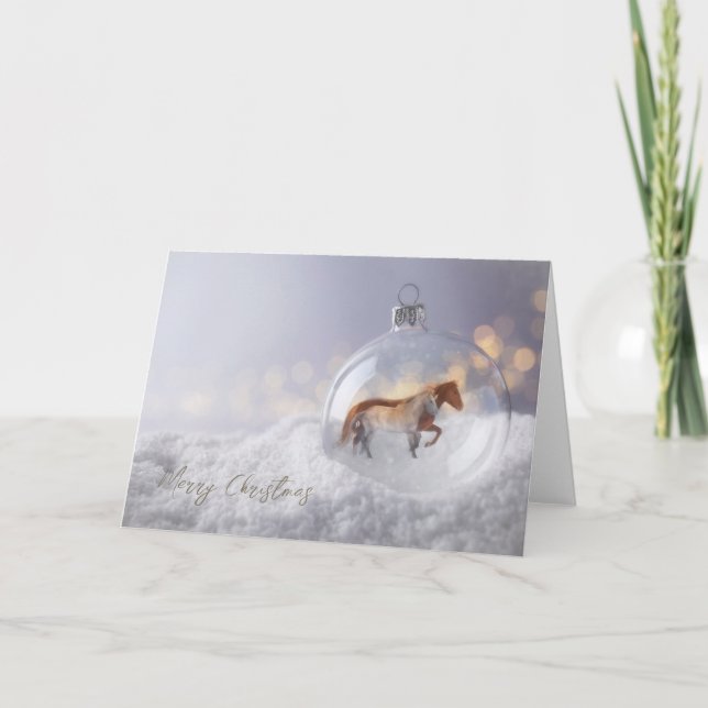 Merry Christmas Chante and Enapay Tack Kort (Framsida)