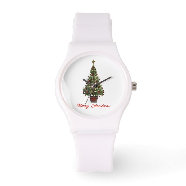 Merry Christmas. Christmas Tree Armbandsur (Framsida)