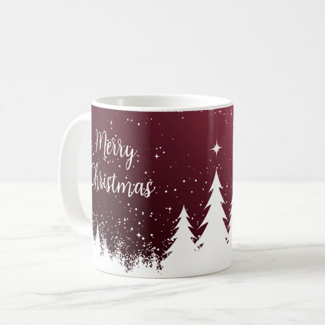  Merry Christmas Claret Mug Kaffemugg (Framsida vänster)