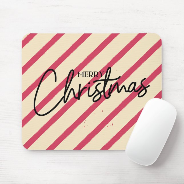 Merry Christmas Cool calligraphy letters Candy Musmatta (Med mus)