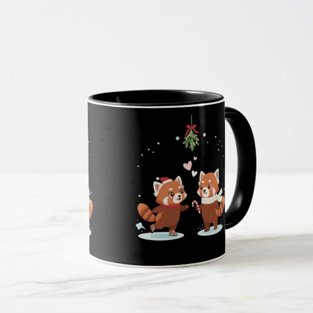 Merry Christmas Couple's Mug Mugg (Framsida höger)