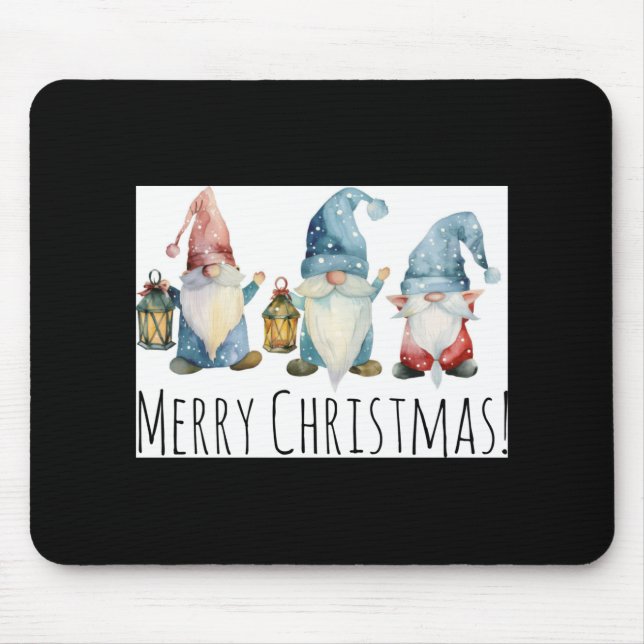 Merry Christmas Cute Christmas Gnomes T Shirt  Musmatta (Framsidan)