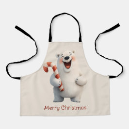 Merry Christmas Cute Polar Bear Design