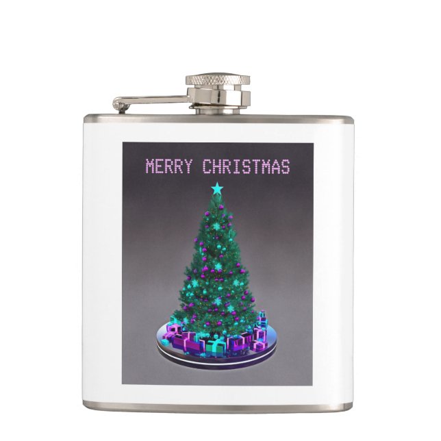 Merry Christmas. Decorated tree with gifts Fickplunta (Framsidan)