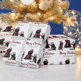 Merry Christmas Dogs Presentpapper