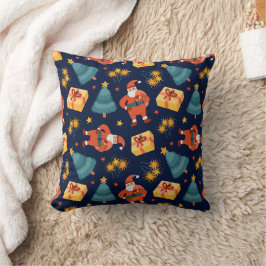 Merry Christmas family Gathering Set on Warm Kudde