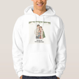Merry Christmas Family Hoodie for Men – Personaliz