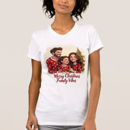 Merry Christmas Family Vibes Shirt T Shirt