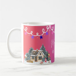 Merry Christmas Festive Mug Kaffemugg