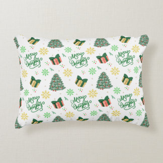 Merry Christmas – Festive Reindeer & Holiday Decor Prydnadskudde