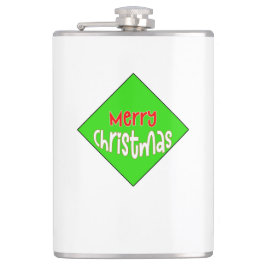 Merry Christmas Flask – Festive Holiday Gift Fickplunta