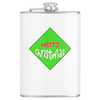 Merry Christmas Flask – Festive Holiday Gift Fickplunta