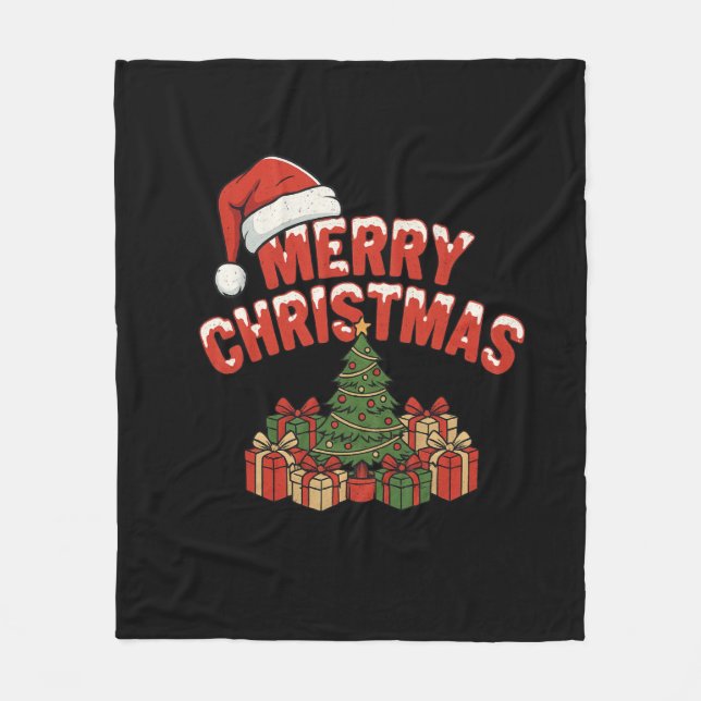 Merry Christmas Fleece Blanket (Framsidan)