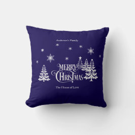 Merry Christmas for family Kudde