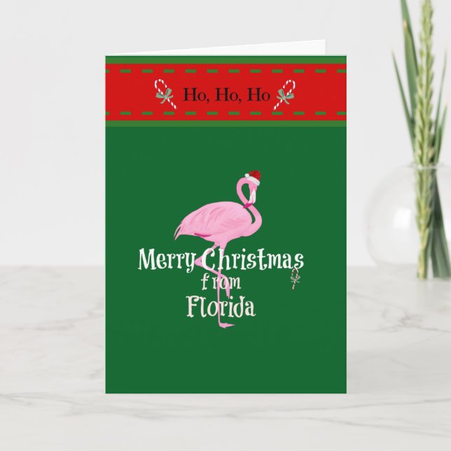 Merry Christmas from Florida Kort (Framsida)