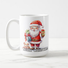 Merry Christmas From Santa Claus Kaffemugg