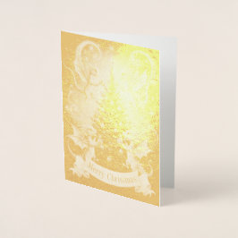 Merry Christmas from the Ornament Dragons Folierat Kort