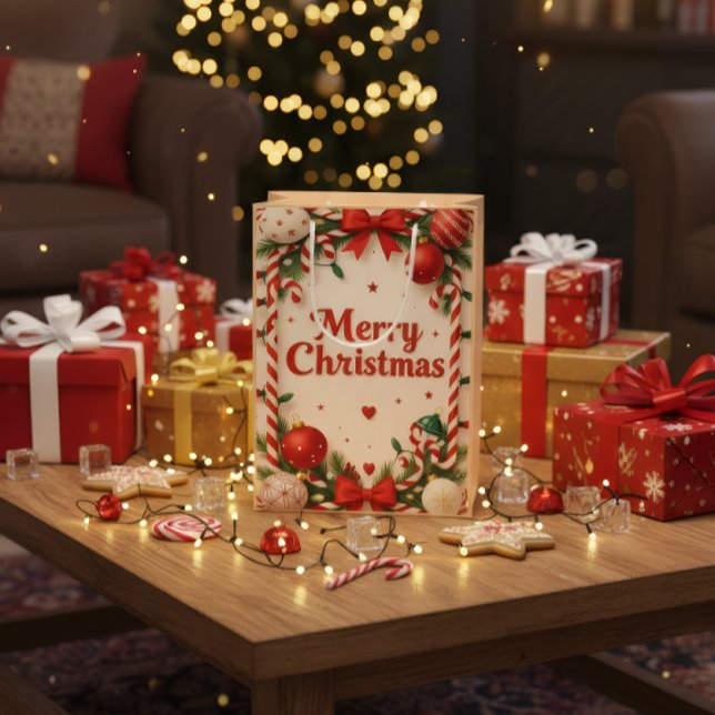 Merry Christmas Gift Bag (Skapare uppladdad)