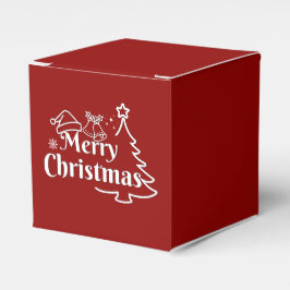 Merry Christmas Gift Box Presentaskar