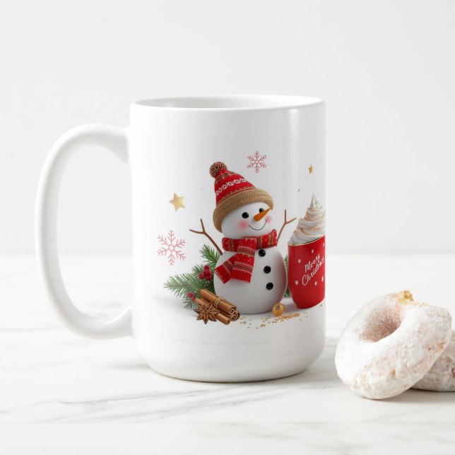Merry Christmas Gift  Kaffemugg (Med munk)