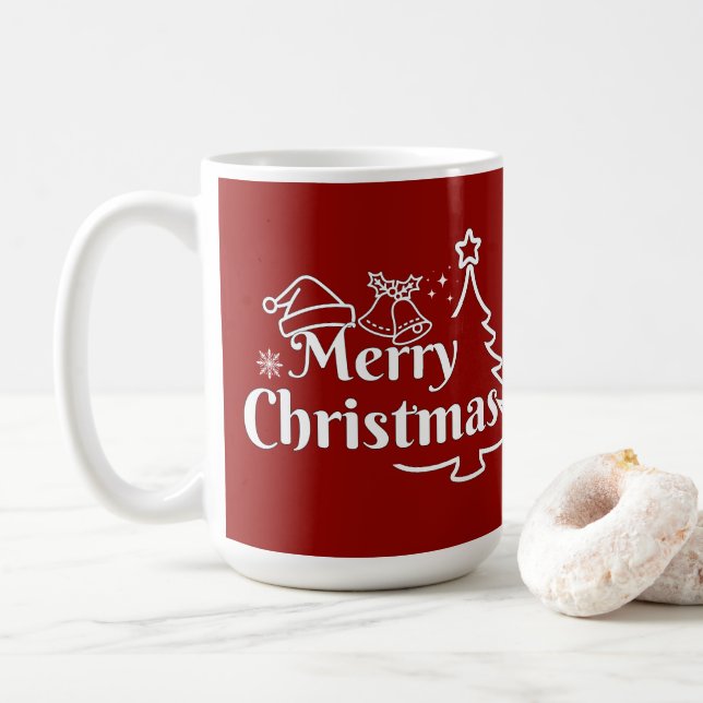 Merry Christmas Gift  Kaffemugg (Med munk)