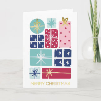 Merry Christmas Gifts Corporate Holiday Thank You Kort