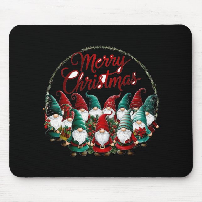 Merry Christmas Gnomes T Shirt  Musmatta (Framsidan)