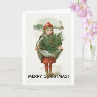Merry Christmas Greeting Card Kort