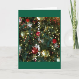 Merry Christmas Greeting Card Kort