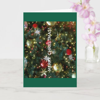 Merry Christmas Greeting Card Kort