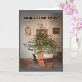 Merry Christmas Greeting Card Kort