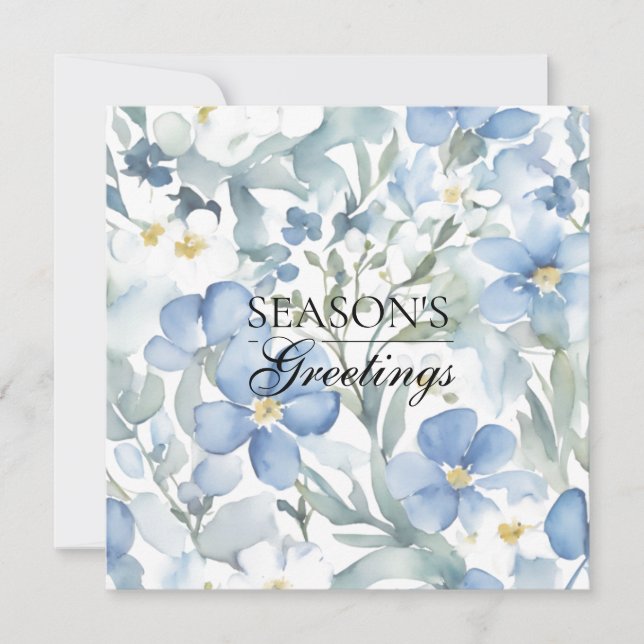 Merry Christmas Happy New Year Holiday Season Card Julkort (Framsida)