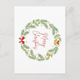 Merry Christmas Helg Vykort