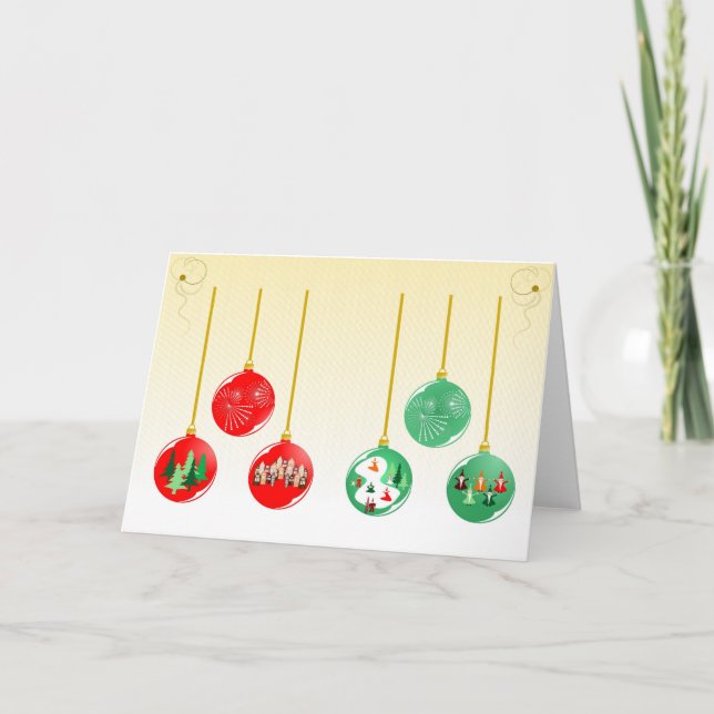 Merry Christmas Helgkort (Framsida)